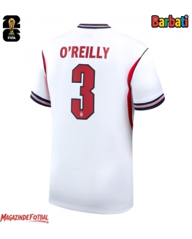 Anglia Nico O'Reilly #3 Tricou Fotbal Replică Mondial 2026 Barbati Acasa Anglia Nico O'Reilly #3 Tricou Fotbal Replică Mondial 2026 Barbati Acasa